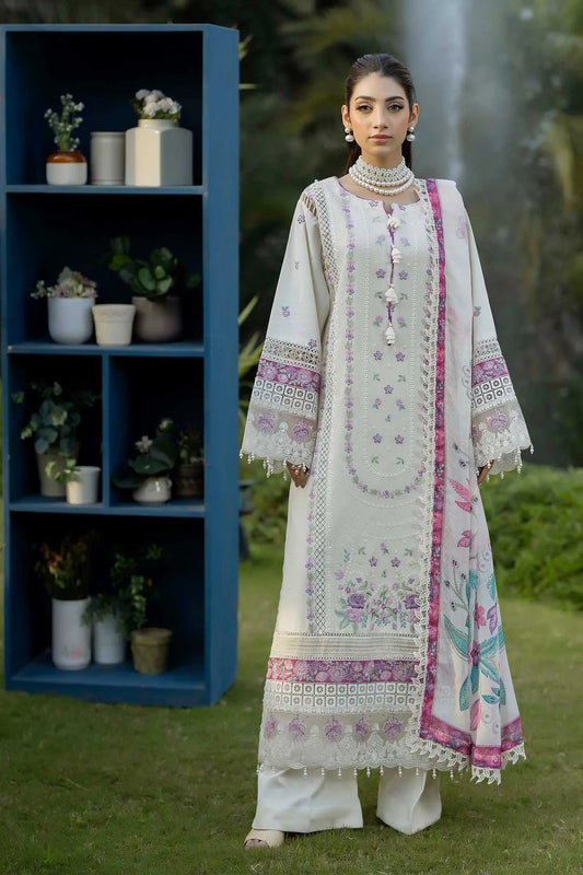 Adans Libas | Serene Luxury Lawn | SERENE 1742 - Luxury Dress - available at Maria Faisal in UK and USA.