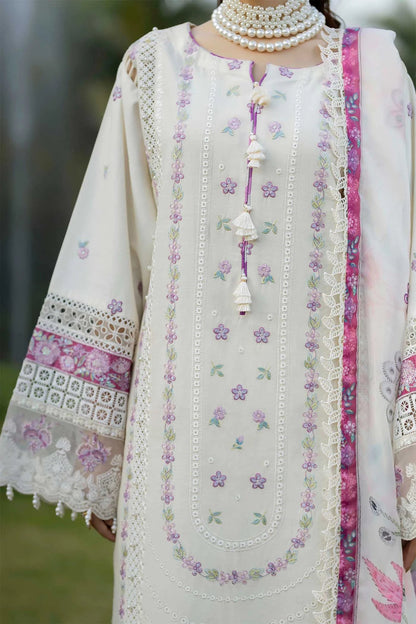 Adans Libas | Serene Luxury Lawn | SERENE 1742 - Luxury Dress - available at Maria Faisal in UK and USA.