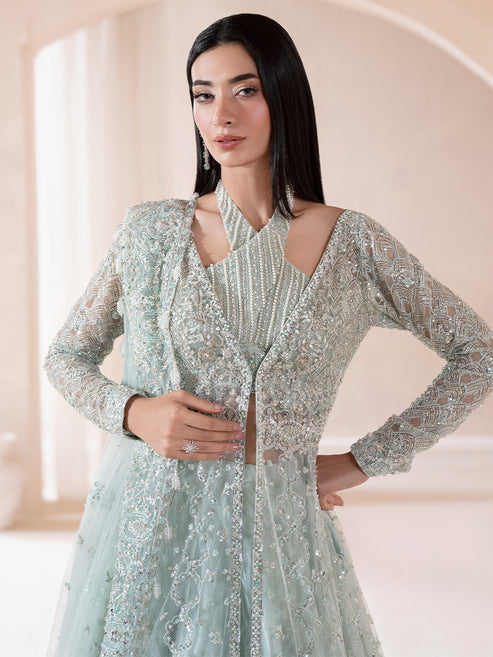 Epoque | Reve Luxury Formals | Serenite - Formal Dress - available at Maria Faisal in UK and USA.