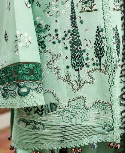 Republic Womenswear | Lilas Lawn 26 | Sereya - Luxury Dress - available at Maria Faisal in UK and USA.