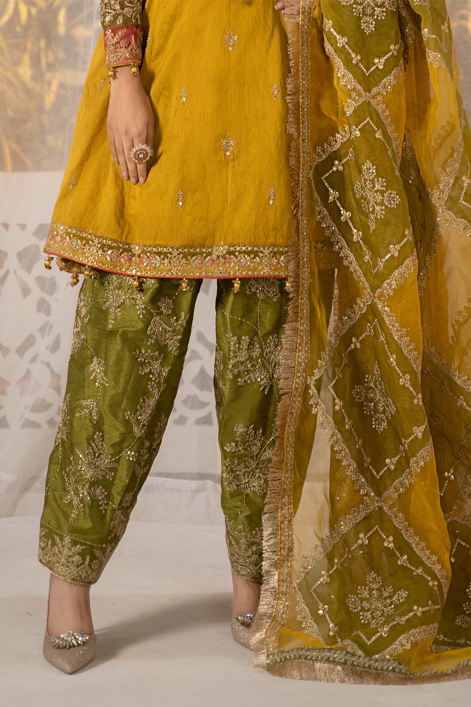Maira B | Ready to Wear | SF-EF24-75 by Maria Faisal - Registered Vendor of : Maria B - type : Wedding Dress - 100% original wedding dresses