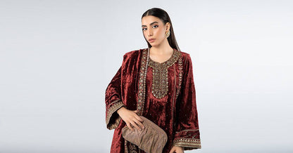 Maira B | Ready to Wear | SF-W24-14 by Maria Faisal - Registered Vendor of : Maria B - type : Wedding Dress - 100% original wedding dresses