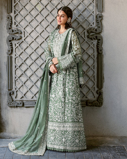 Mushq | Saugaat Pret | Shabnam - Luxury Dress - available at Maria Faisal in UK and USA.