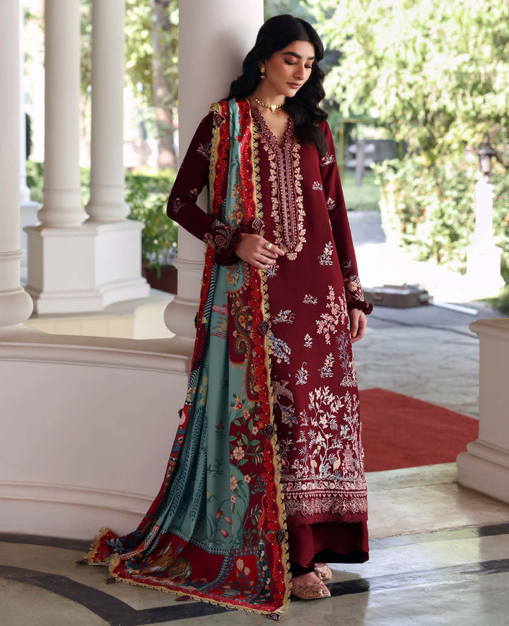 Sienna – authentic Pakistani dress from the Amaris Luxury Shawl 25 collection for women in the UK