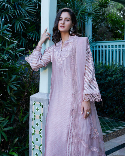 Mushq | Euphoria Pret | Silver Lining - Luxury Dress - available at Maria Faisal in UK and USA.