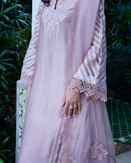 Mushq | Euphoria Pret | Silver Lining - Luxury Dress - available at Maria Faisal in UK and USA.