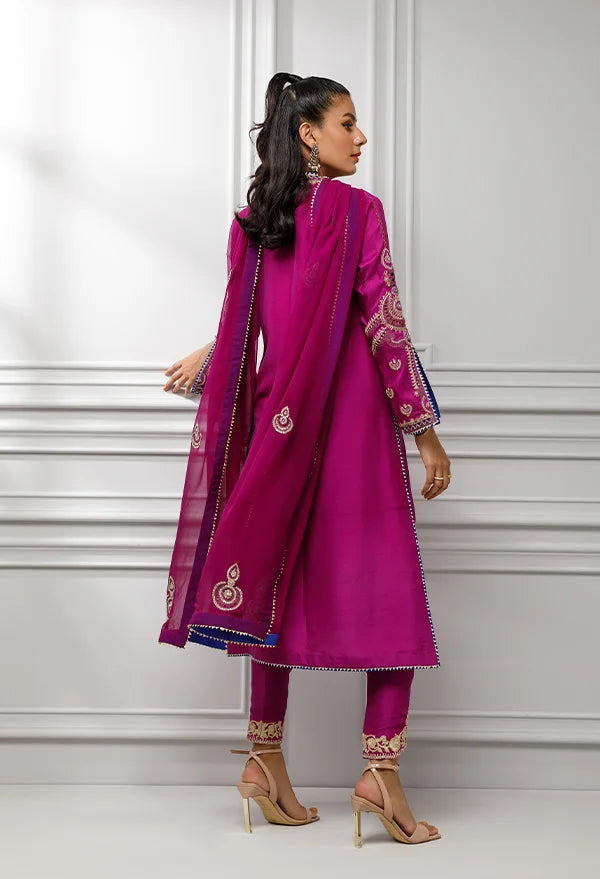 Layla Chatoor | Luxury Pret | Sirha - Luxury Dress - available at Maria Faisal in UK and USA.