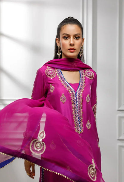Layla Chatoor | Luxury Pret | Sirha - Luxury Dress - available at Maria Faisal in UK and USA.