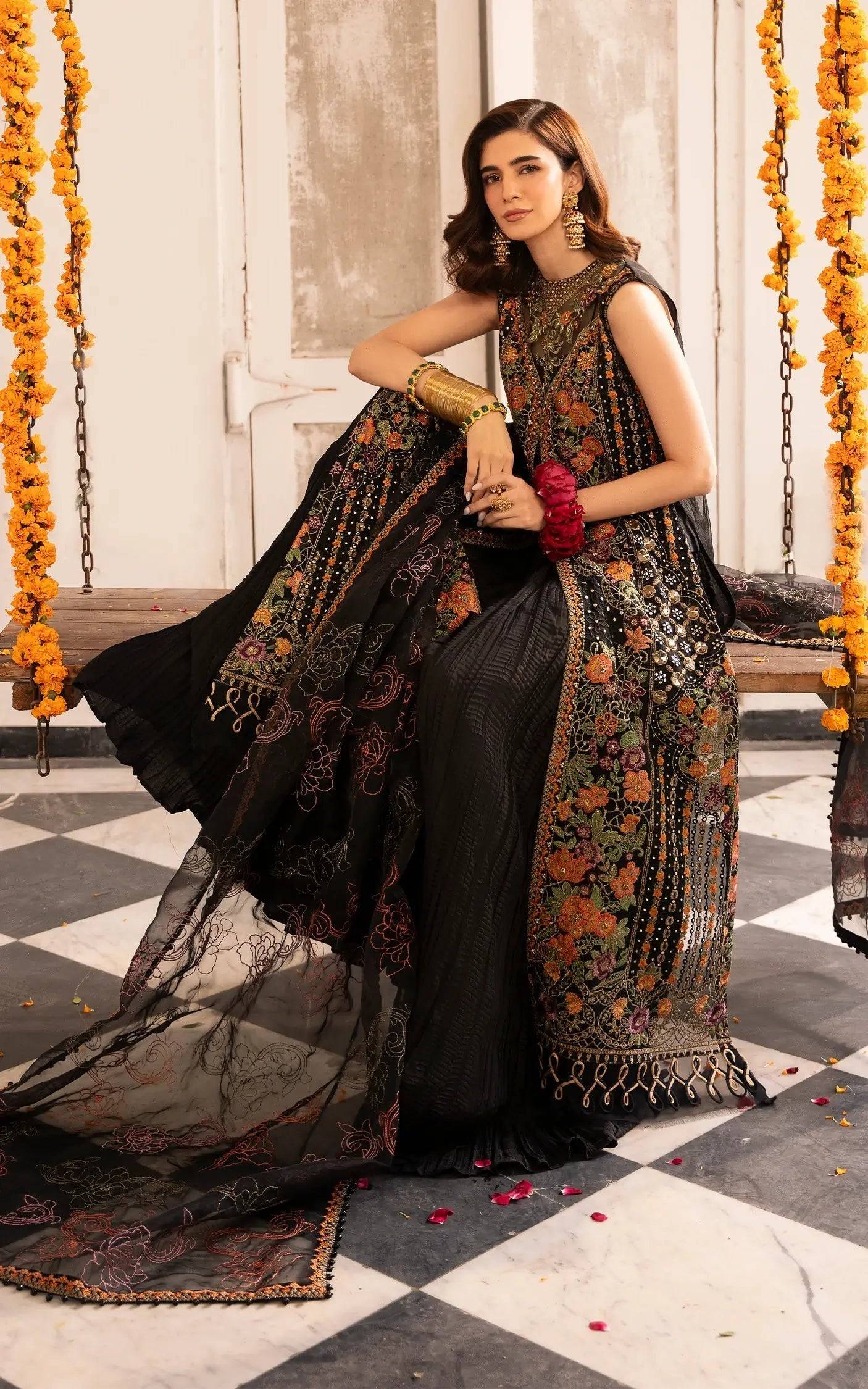 Asifa and Nabeel | Sunehri Eid 25 | Sitara-(SEF25-03) by Maria Faisal - Registered Vendor of : Asifa and Nabeel - type : Ladies Clothes - 100% original wedding dresses