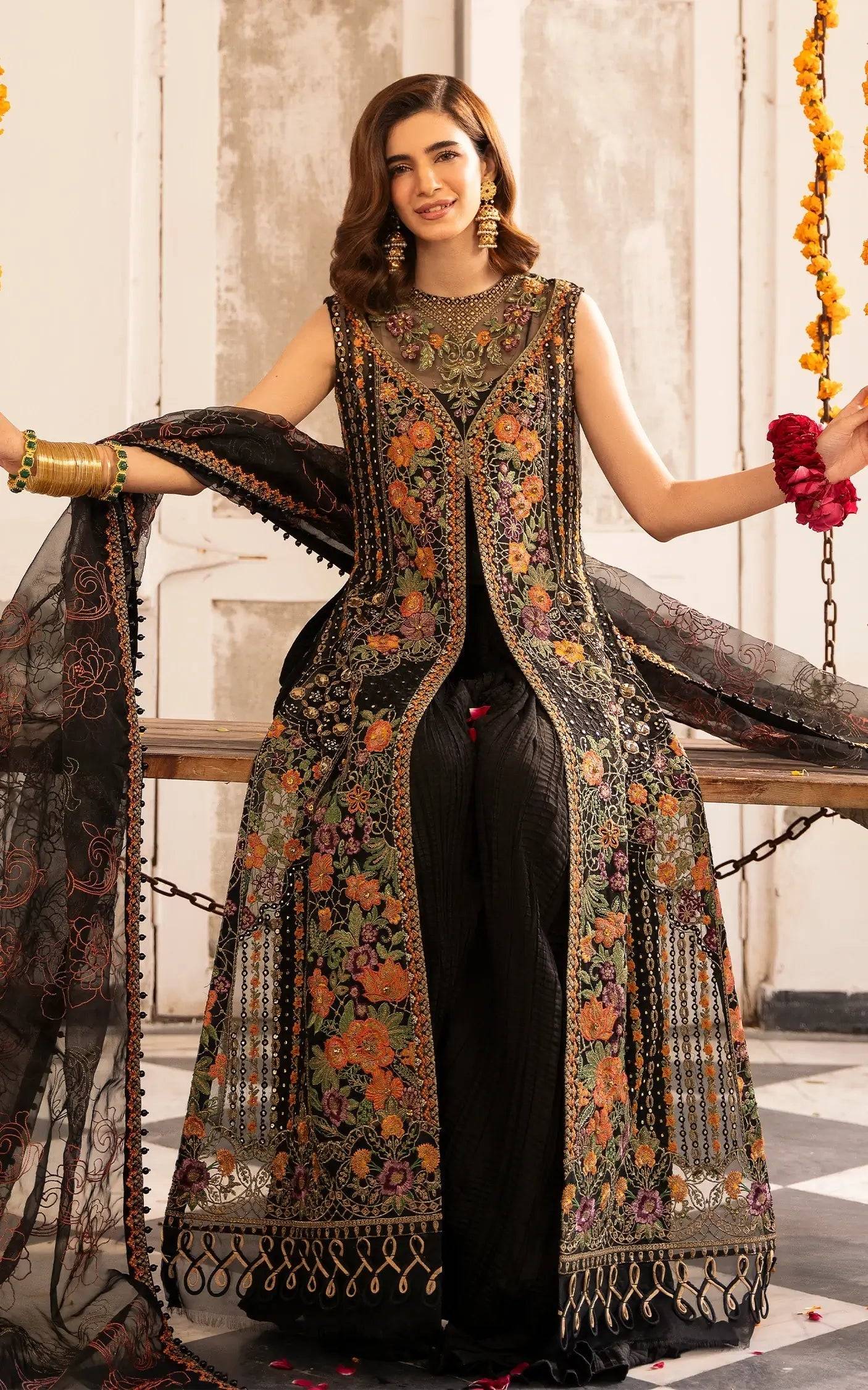 Asifa and Nabeel | Sunehri Eid 25 | Sitara-(SEF25-03) by Maria Faisal - Registered Vendor of : Asifa and Nabeel - type : Ladies Clothes - 100% original wedding dresses