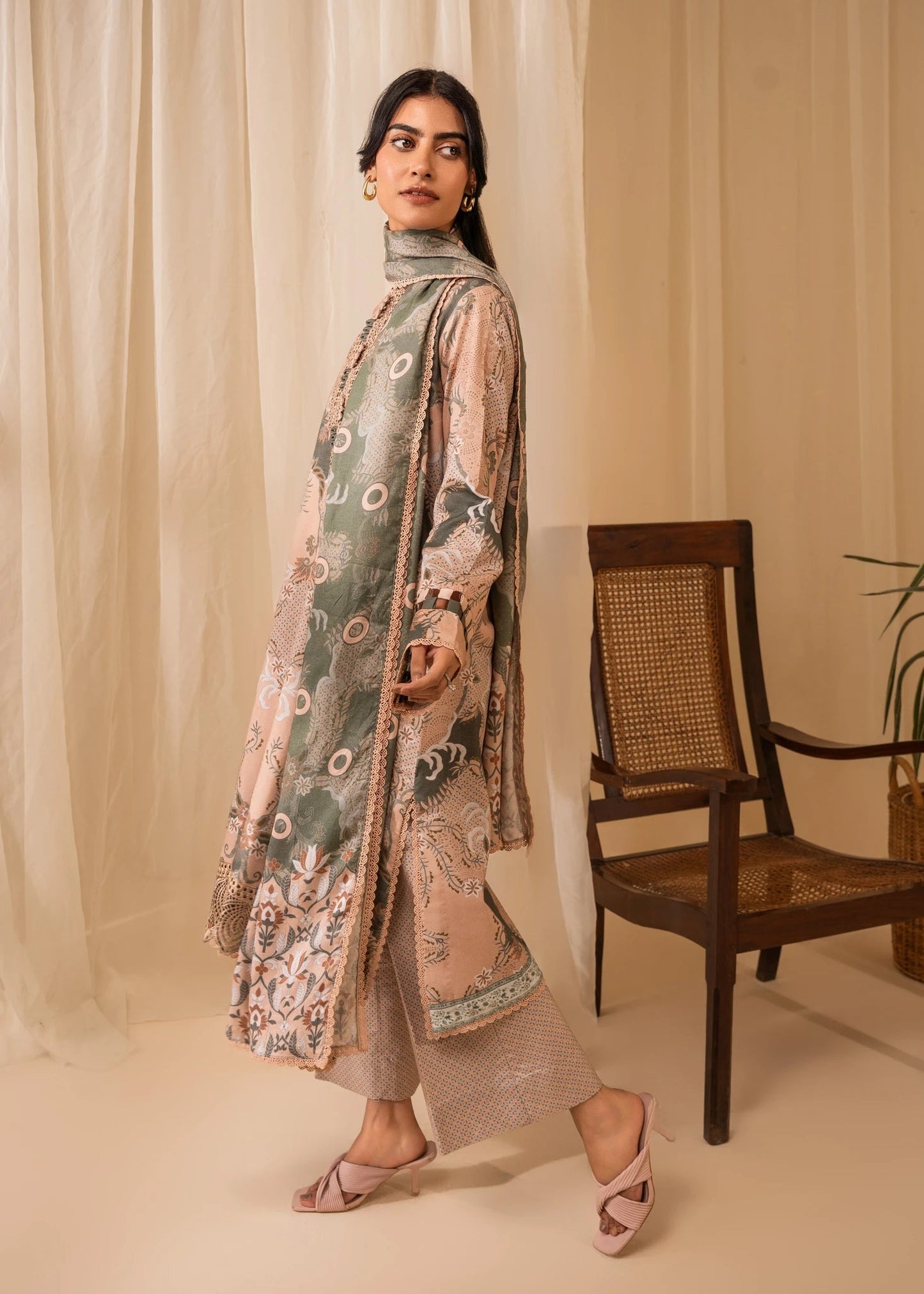 Nureh | Shades of Winter | ZARA (AZ-06) - Ladies Clothes - Maria Faisal