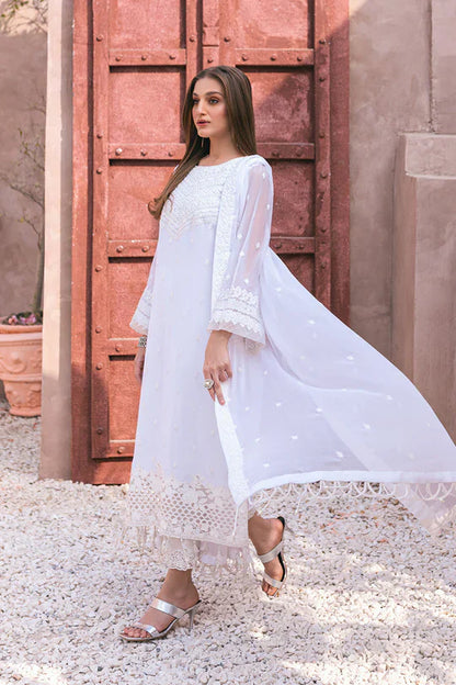 Azure | Embroidered Ensembles 3 Pcs | Snow Haze - Formal 