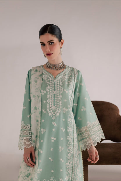 Batik | Festive Eid 26 | Sohaye - Luxury Dress - available at Maria Faisal in UK and USA.