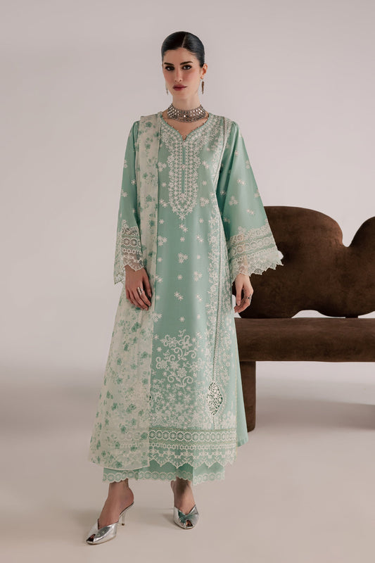 Batik | Festive Eid 26 | Sohaye - Luxury Dress - available at Maria Faisal in UK and USA.