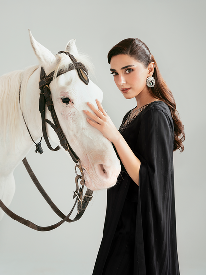 Ain | Luxe Edit | Soleil - Luxury Dress - available at Maria Faisal in UK and USA.