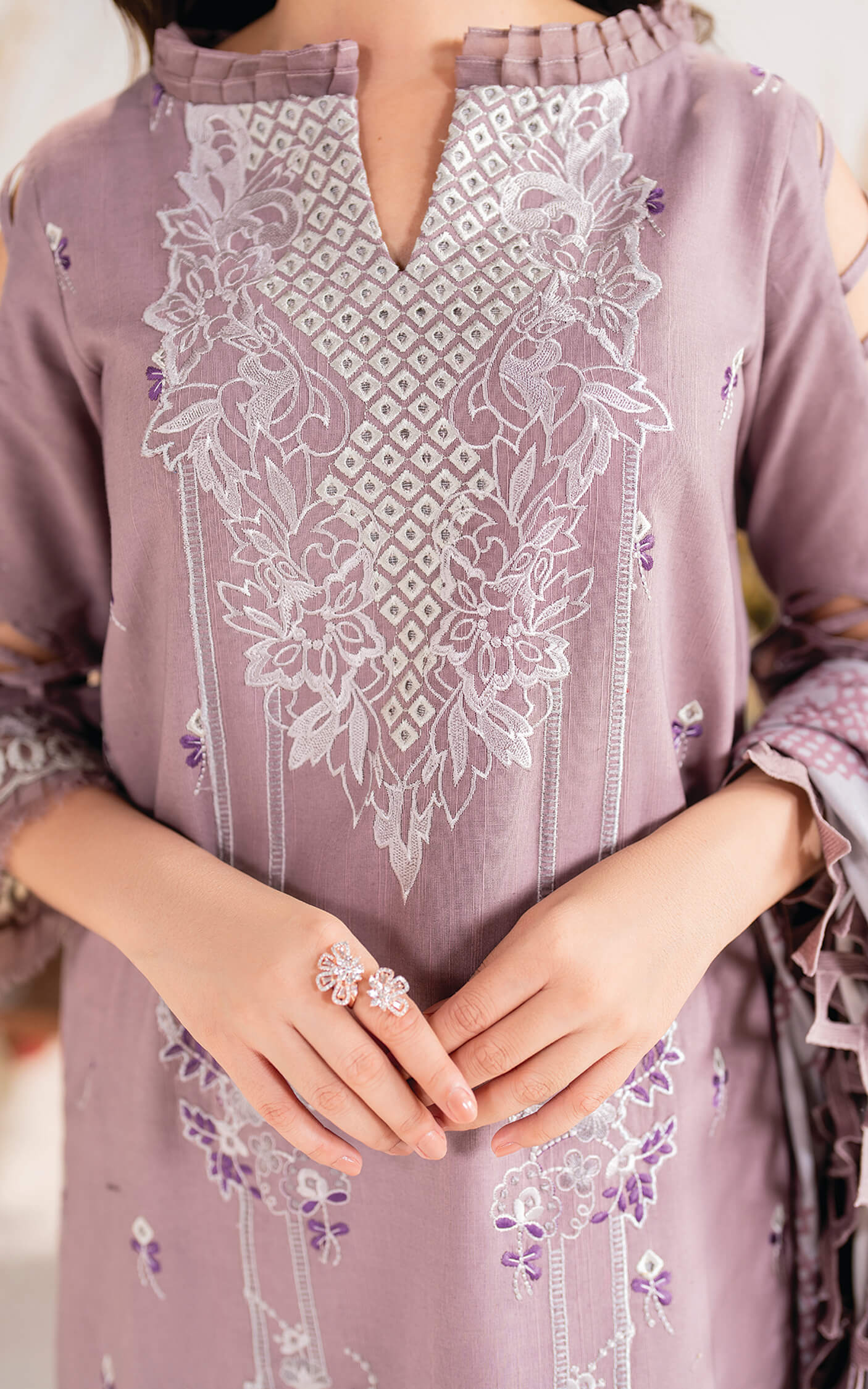 Asifa and Nabeel | Winter Meraki 24 | Sombre-MW-04 - Designer Dress with Intricate embroidery and embellishments. Shop elegent wedding dress at Maria Faisal.