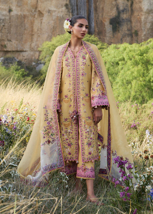 Hussain Rehar | Jinan 26 | Sonal - Luxury Dress - available at Maria Faisal in UK and USA.