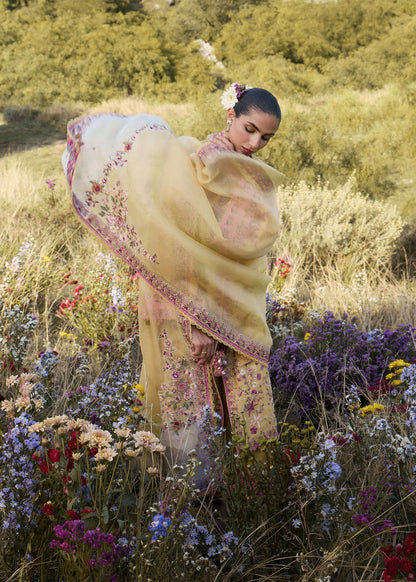 Hussain Rehar | Jinan 26 | Sonal - Luxury Dress - available at Maria Faisal in UK and USA.