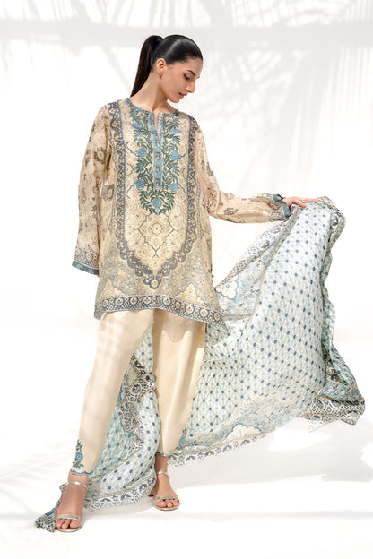 Sania Maskatiya | Summer Festive 26 | Sonia - Luxury Dress - available at Maria Faisal in UK and USA.