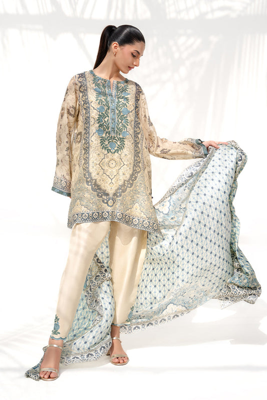 Sania Maskatiya | Summer Festive 26 | Sonia - Luxury Dress - available at Maria Faisal in UK and USA.