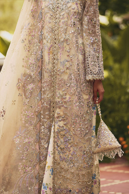 Soraya | Lumene Festive Edit 25 | Azilis - Wedding Dress - available at Maria Faisal in UK and USA.