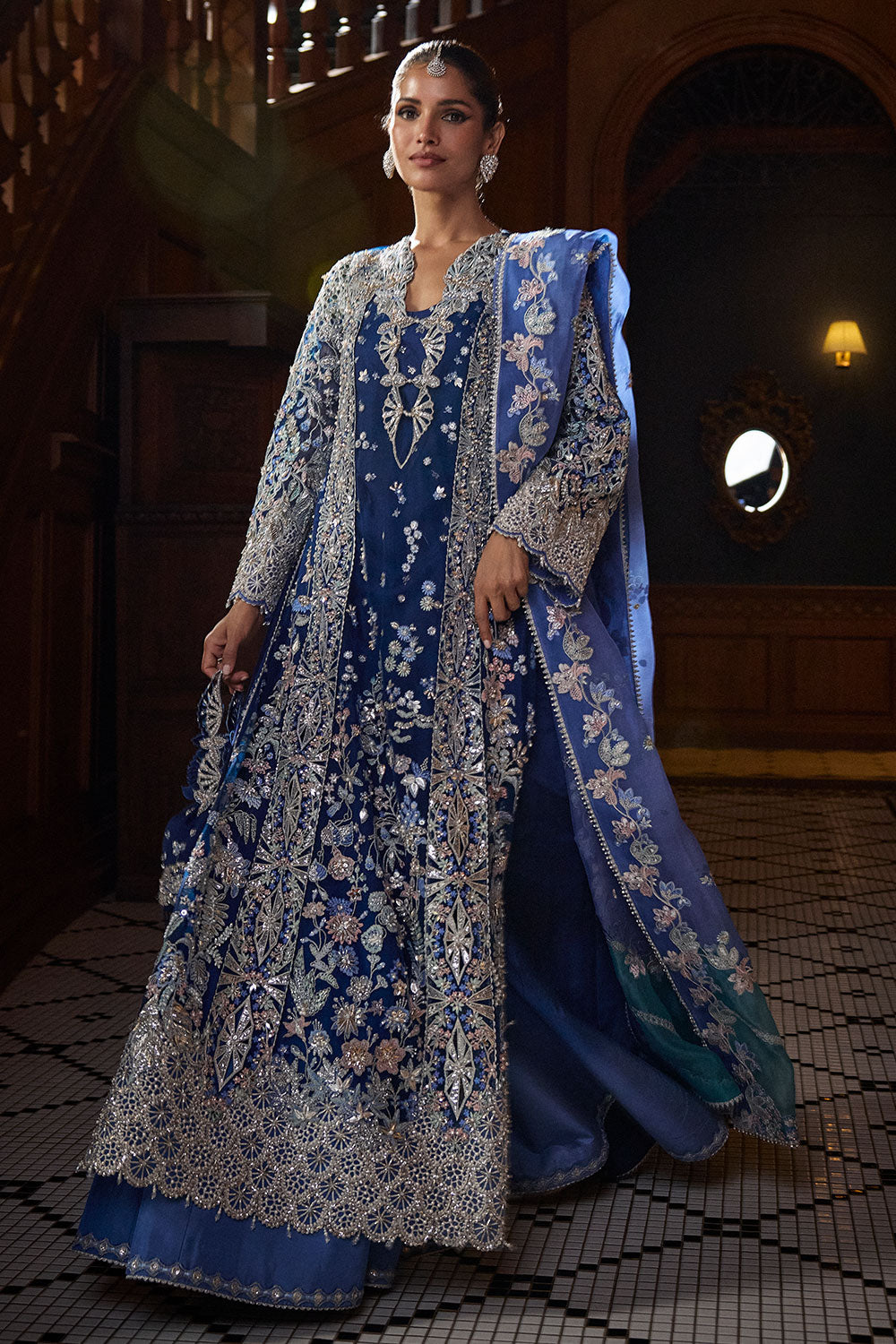 Soraya | Lumene Festive Edit 25 | Elise - Wedding Dress - Available at Maria Faisal in UK and USA.