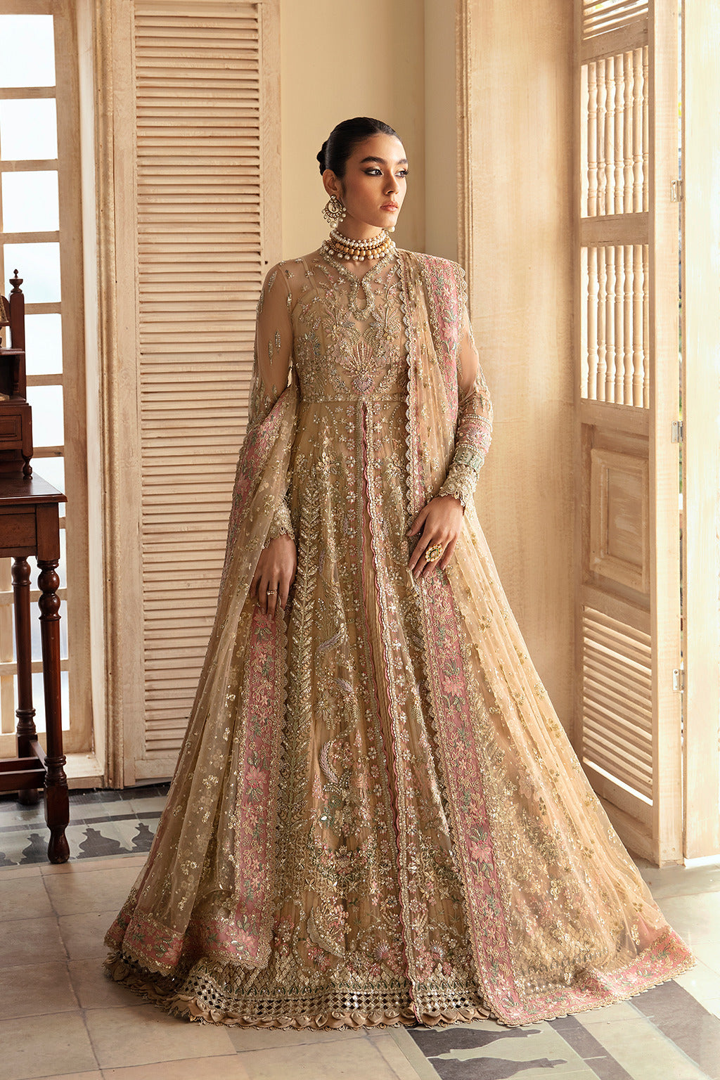 Soraya | Lumene Festive Formals | Irina - Wedding Dress - available at  Maria Faisal in UK and USA.