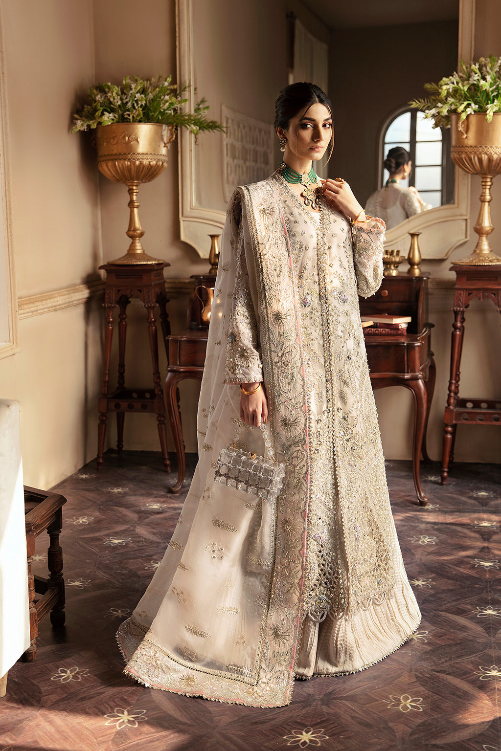 Soraya | Lumene Festive Formals | Miel - Wedding Dress - available at  Maria Faisal in UK and USA.