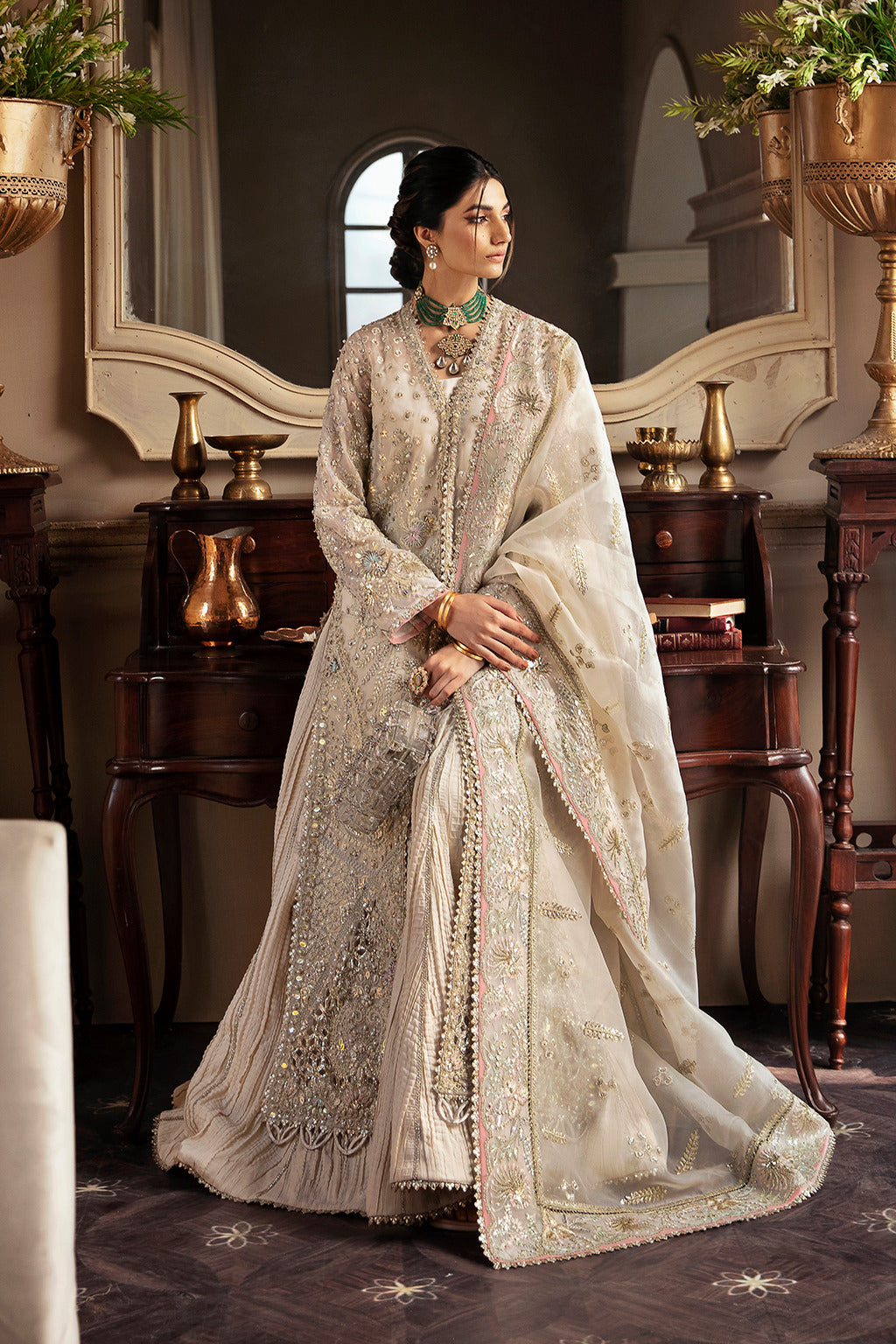 Soraya | Lumene Festive Formals | Miel - Wedding Dress - available at  Maria Faisal in UK and USA.