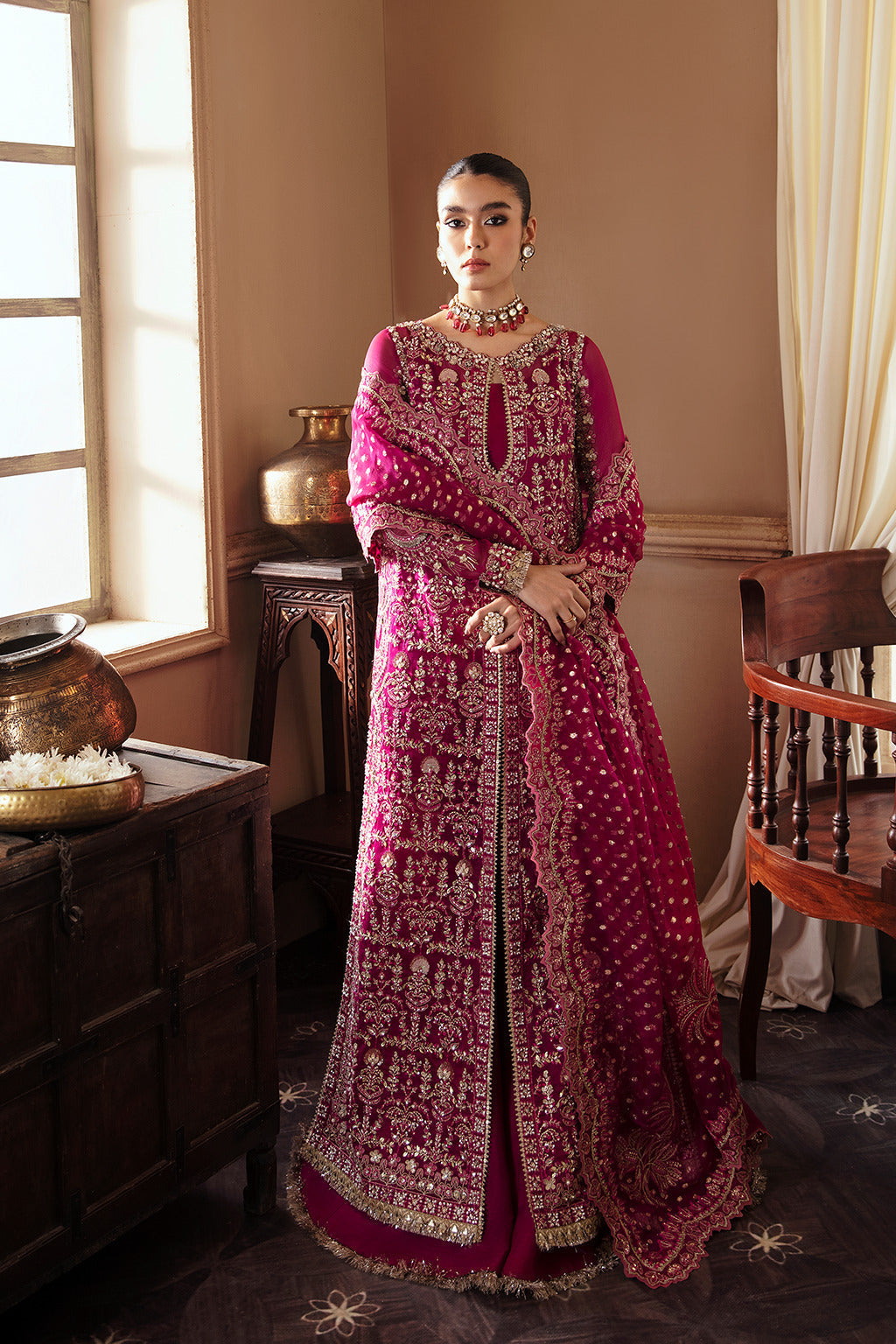 Soraya | Lumene Festive Formals | Raizel - Wedding Dress - available at  Maria Faisal in UK and USA.