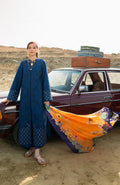 Soraya | Noa Summer Pret'25 | Azul - Ladies Clothes - Maria Faisal