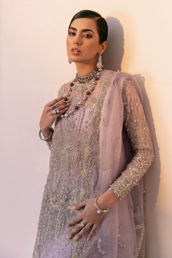 Soraya | Amelia Luxury Formals | Amethyst Dew - Formal Wear - available at  Maria Faisal in UK and USA.