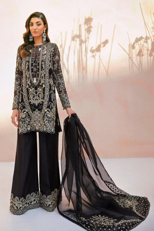 Soraya | Amelia Luxury Formals | Ebony - Formal Wear - available at  Maria Faisal in UK and USA.