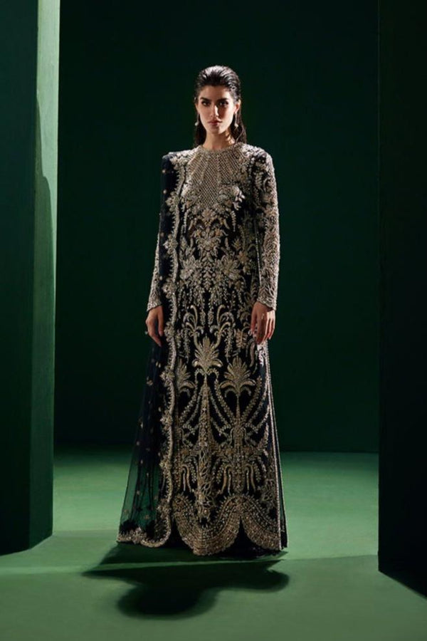 Soraya | Oriana Luxury Formals | Eclat - Formal Wear - available at  Maria Faisal in UK and USA.