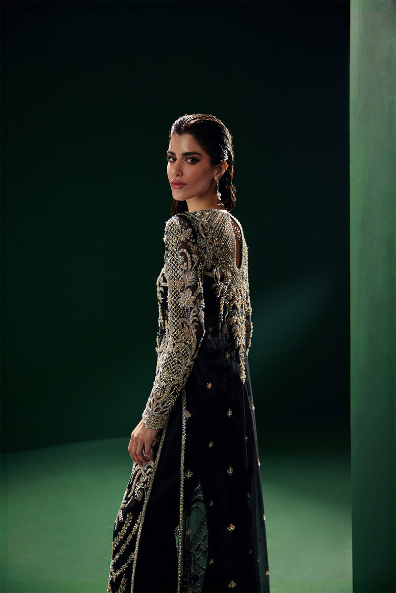 Soraya | Oriana Luxury Formals | Eclat - Formal Wear - available at  Maria Faisal in UK and USA.