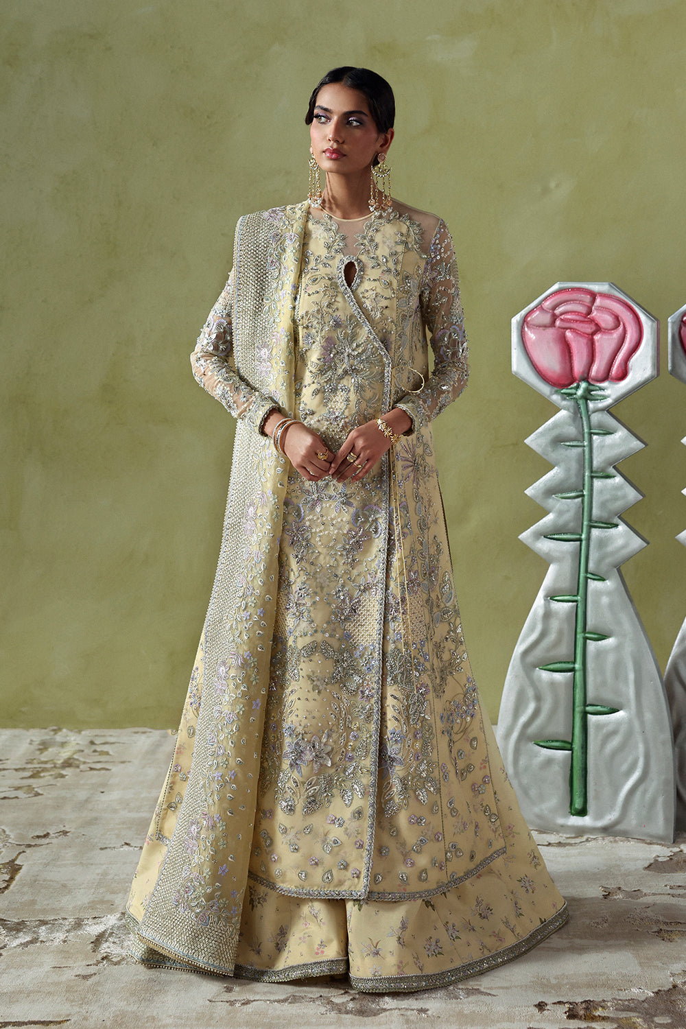 Soraya | Lumene Festive'25/26 | Liora - Wedding Wear - available at  Maria Faisal in UK and USA.