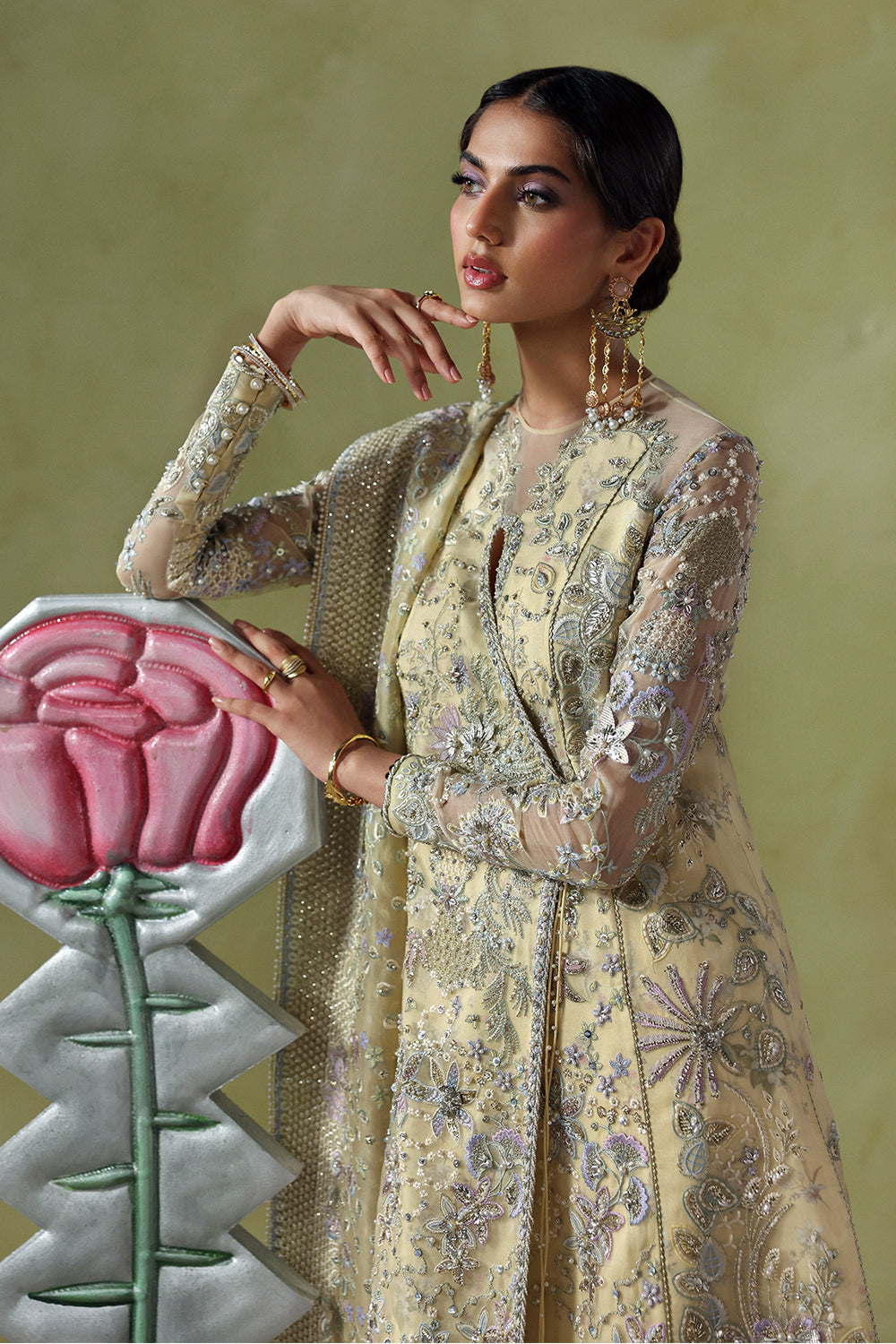 Soraya | Lumene Festive'25/26 | Liora - Wedding Wear - available at  Maria Faisal in UK and USA.