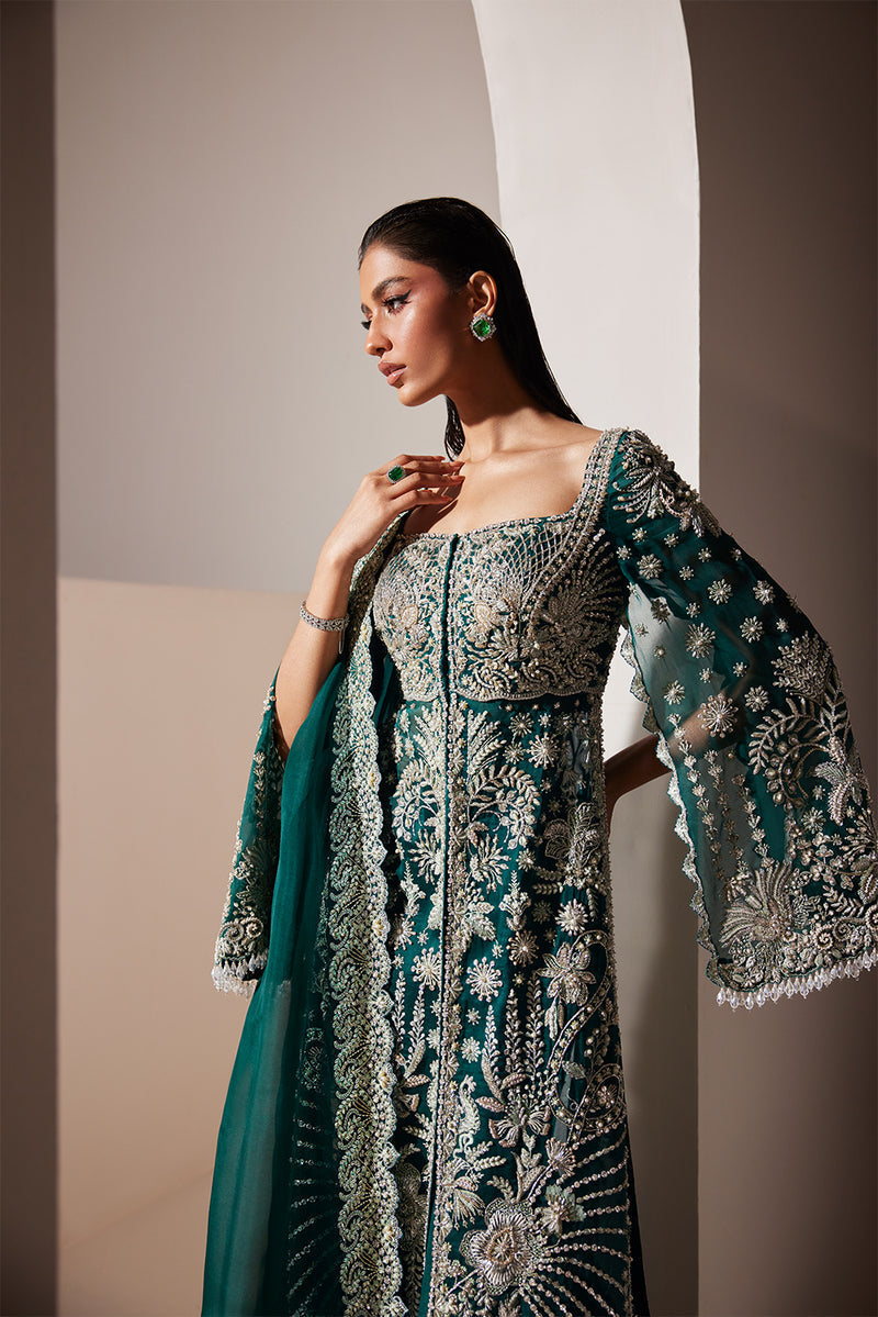 Soraya | Oriana Luxury Formals | Luxe - Wedding Wear - available at  Maria Faisal in UK and USA.