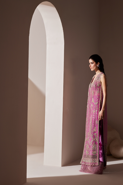 Soraya | Oriana Luxury Formals | Verdant - Wedding Wear - available at  Maria Faisal in UK and USA.