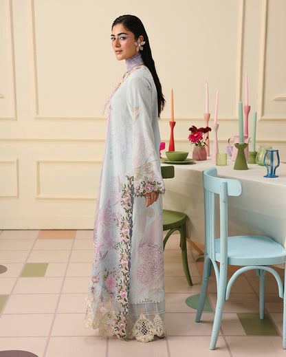 Mushq | Soleil Prints | SUGAR BLOOM - Luxury Dress - available at Maria Faisal in UK and USA.