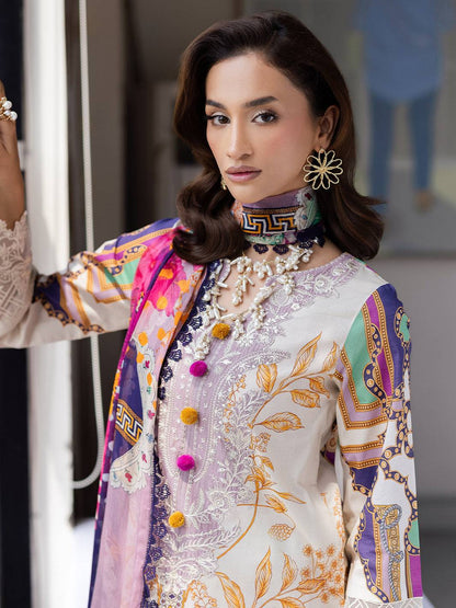 Mahnur | After Hours Luxury Lawn 25 | Sugar Rush by Maria Faisal - Registered Vendor of : Mahnur - type : Ladies Clothes - 100% original wedding dresses