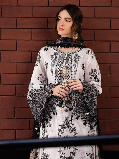 Mahnur | After Hours Luxury Lawn 25 | Sundaze Soiree by Maria Faisal - Registered Vendor of : Mahnur - type : Ladies Clothes - 100% original wedding dresses