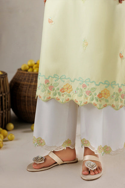 Azure | Chic Essentials | Sweet Citrus - Casual Dress - available at Maria Faisal in UK and USA.