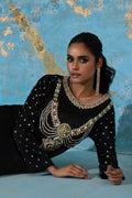 Wardha Saleem | Luxury Pret Fusion Wear | BELLE - KAFTAN - Ladies Clothes 