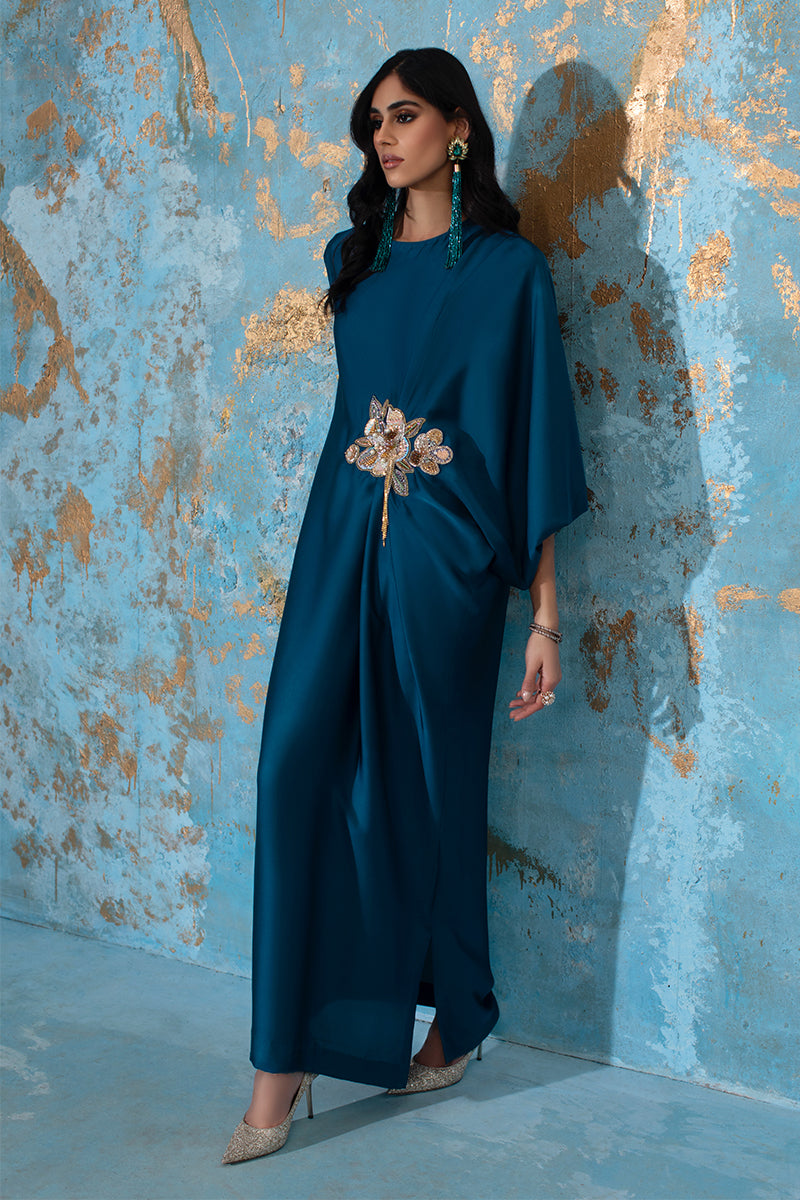 Wardha Saleem | Luxury Pret Fusion Wear | AVA - KAFTAN - Ladies Clothes 