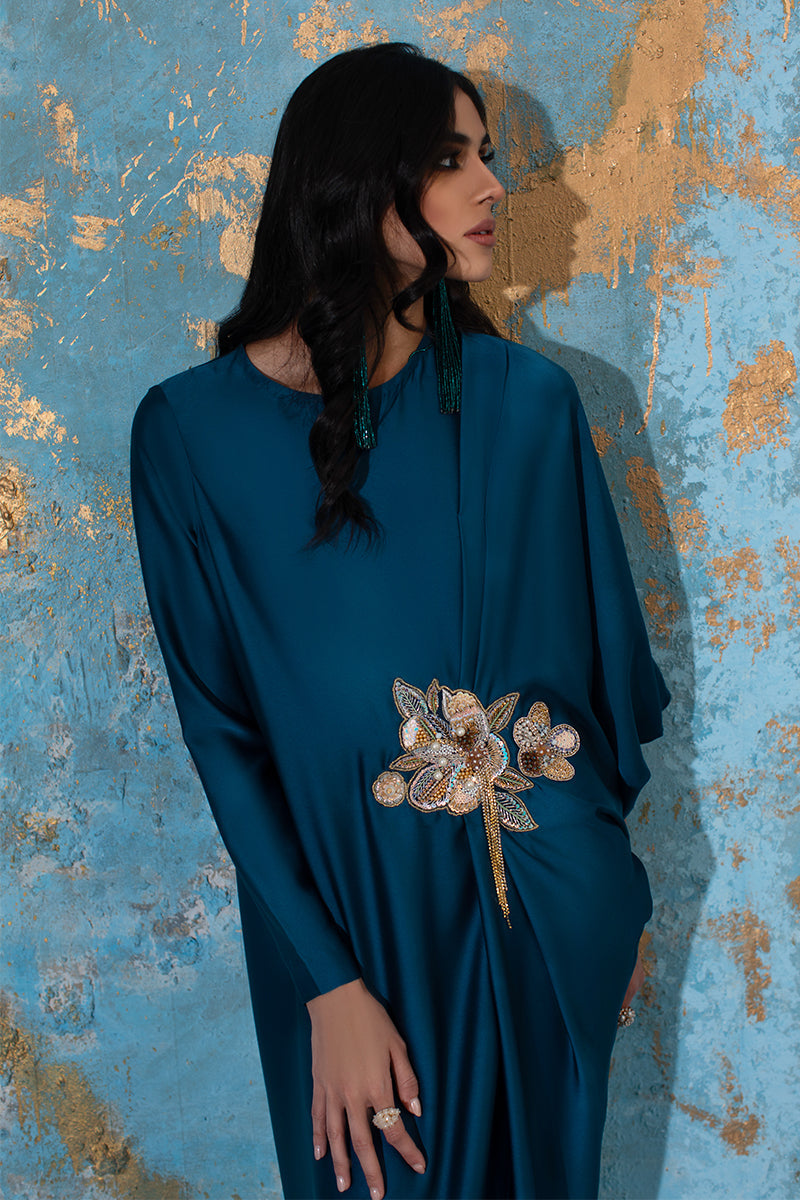 Wardha Saleem | Luxury Pret Fusion Wear | AVA - KAFTAN - Ladies Clothes 