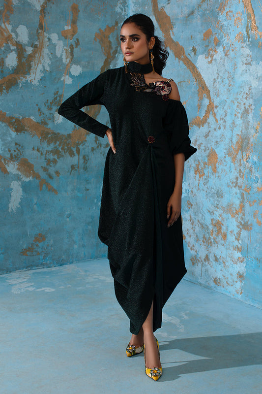 Wardha Saleem | Luxury Pret Fusion Wear | IVY - FORMAL DRAPE - Ladies Clothes 