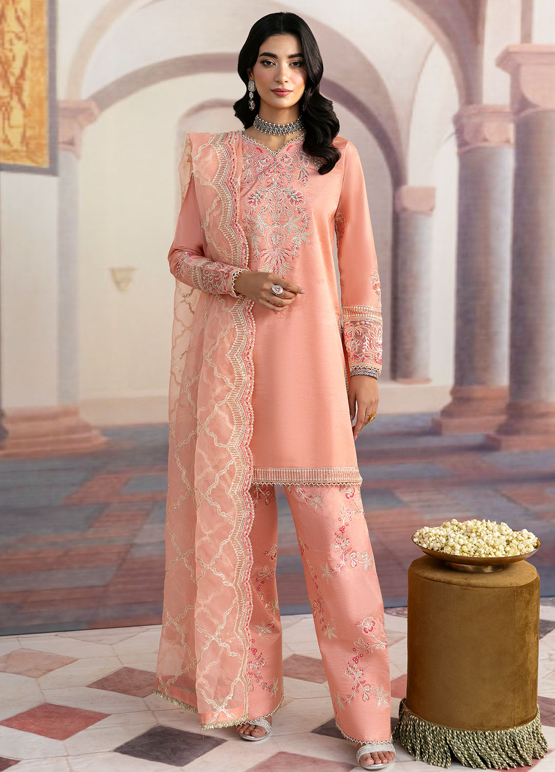 Sahane | There She Glows  | TSG-06 Petal - There She Glows - Ladies Clothes - Maria Faisal