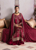 Sahane | There She Glows  | TSG-07 Merlot - Ladies Clothes - Maria Faisal