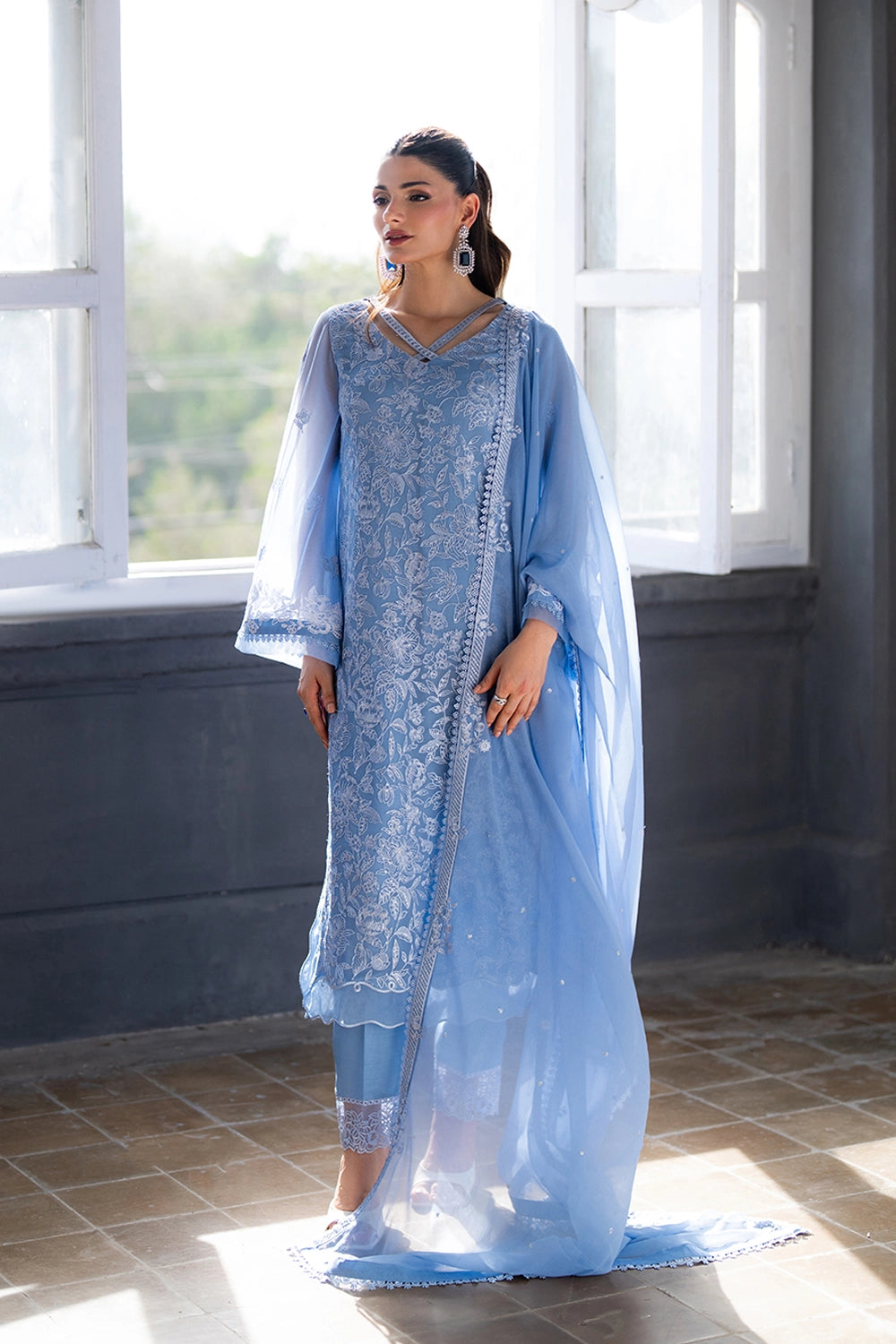 Azure | Ensembles | Twilight Ash - Ladies Clothes - Maria Faisal